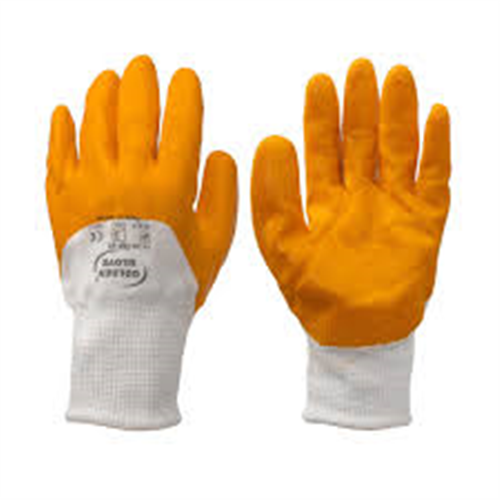 GOLDEN GLOVE NİTRİL ELDİVEN SARI BEYAZ